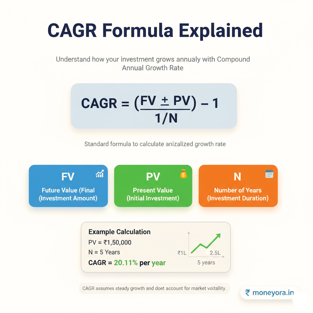 CAGR Formula – How to Calculate CAGR