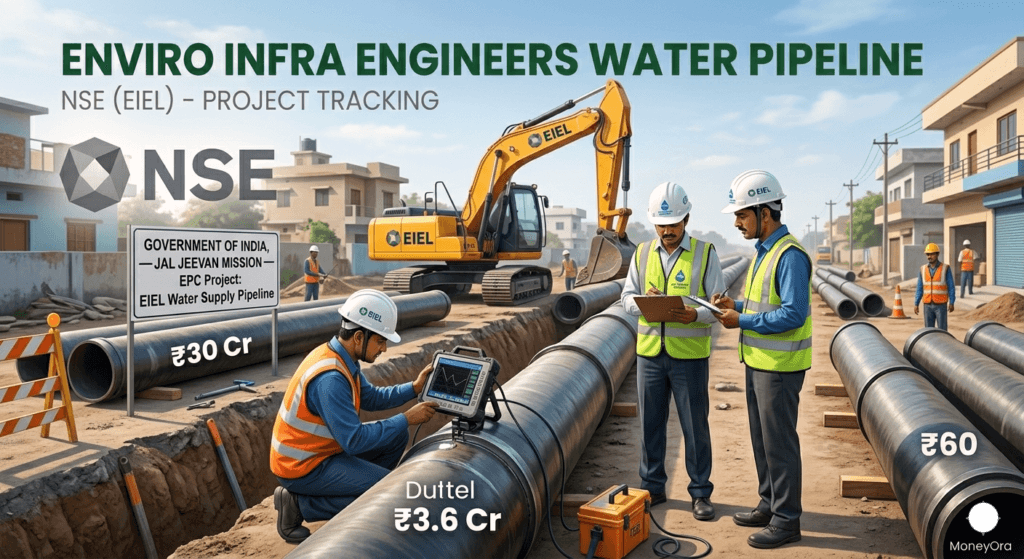 Enviro Infra Engineers water supply pipeline project government India