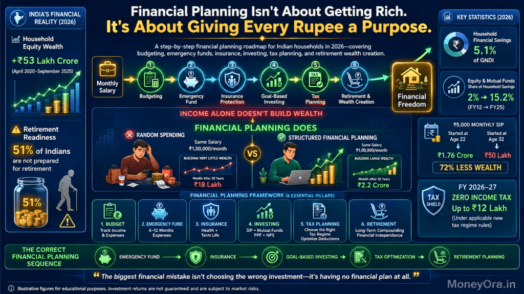 financial planning meaning is about picking mutual funds or saving tax