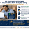 Old PF Account Not Showing in UAN : Indian employee searching for an old PF account missing from their UAN on the EPFO portal
